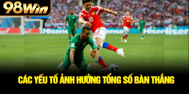 Các yếu tố ảnh hưởng tổng số bàn thắng